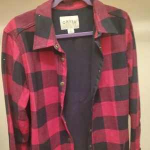 Orvis Buffalo Check Fleece Lined Shacket
